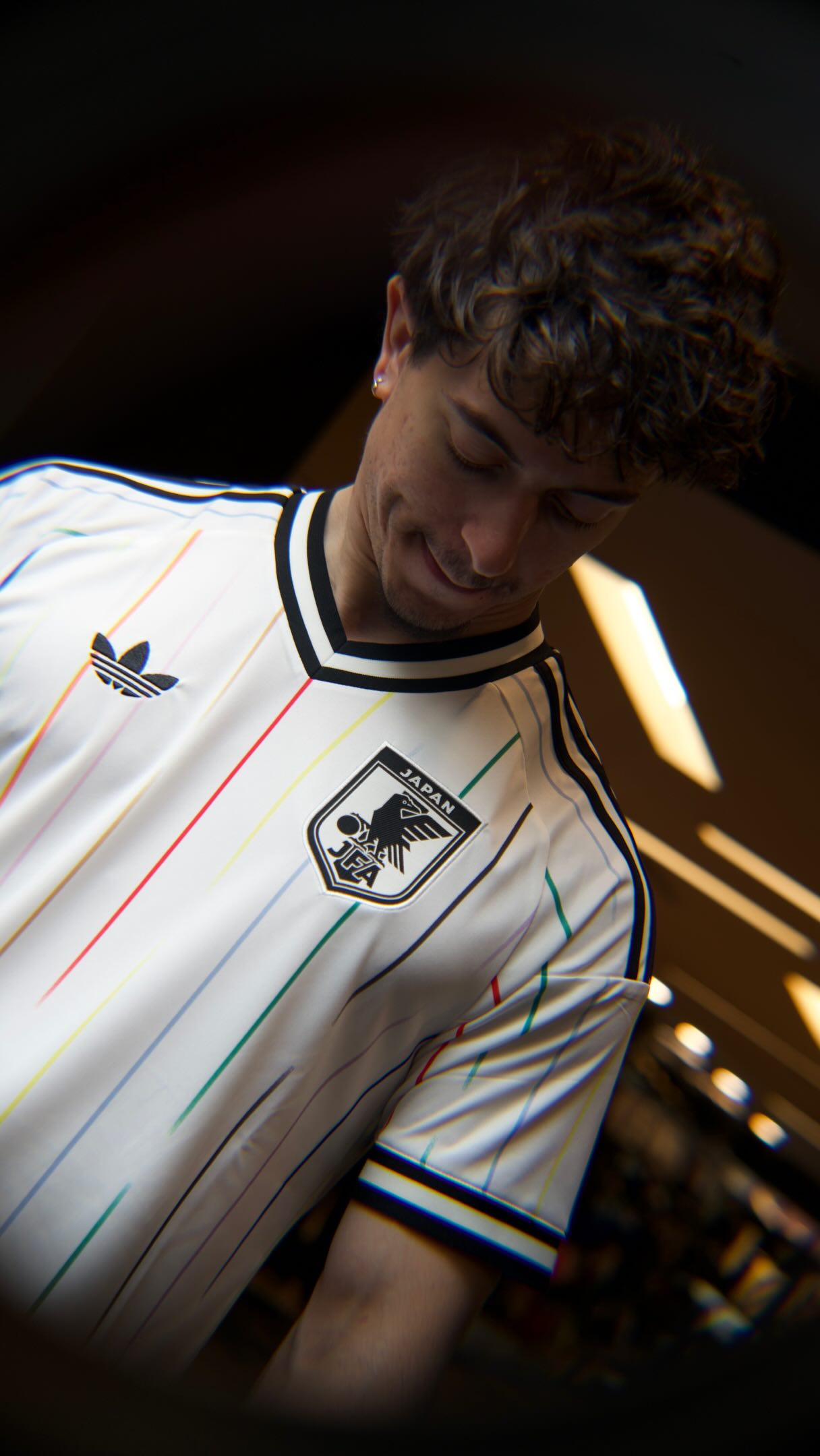 White works best in Japan’s kit story when it acts as contrast: clean, wearable, and still connected to the blue identity around it.